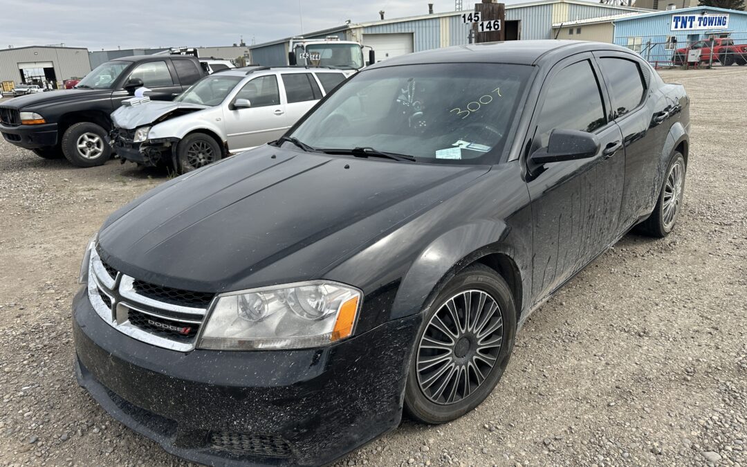 2012 DODGE AVENGER (BLACK)