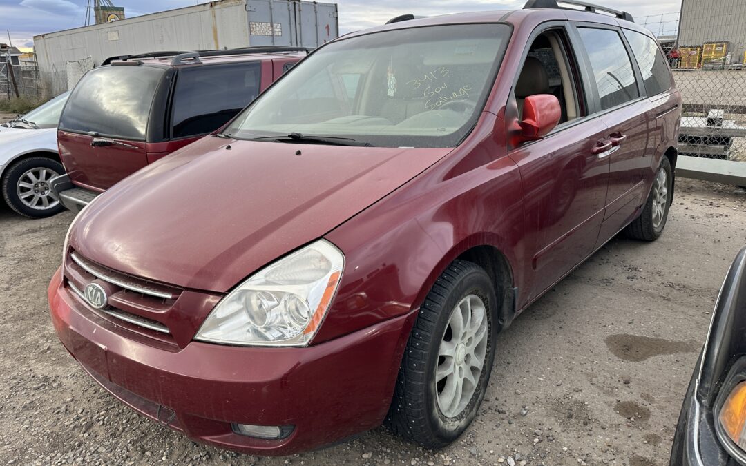 2007 KIA SEDONA (RED)